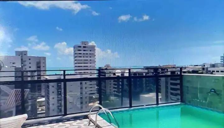 Alugo Suite Em Lindo Apto Beira-Mar Na P. Verde. Maceió Zewnętrze zdjęcie